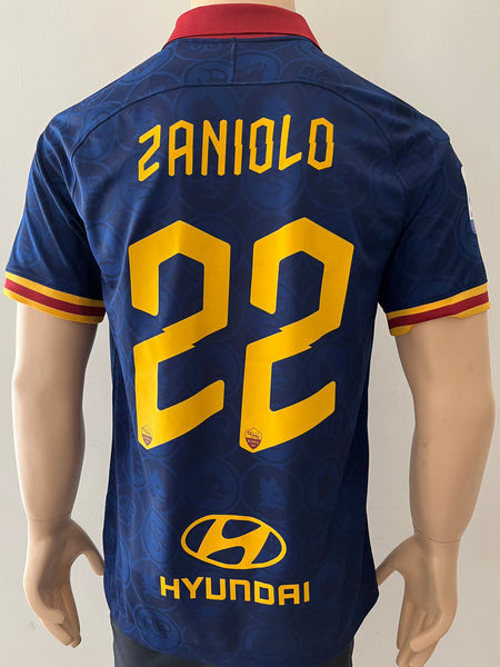 2019-20 Nike AS Roma Third Shirt Zaniolo MVP Serie A Dri-Fit BNWT