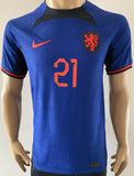 2022 2023 Netherlands Holland Away shirt player issue authentic shirt Frenkie de Jong multiple sizes