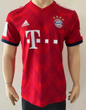 2018-2019 FC Bayern Munich Home Shirt Muller Germany EURO 2024 Bundesliga Pre Owned Size M
