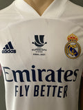 2020 2021 Real Madrid Home Shirt Kroos Super Cup Aeroready new with tags