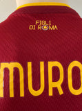 2022-2023 AS Roma Home Shirt Shomurodov Europa League Mint condition Size M