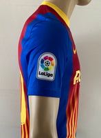 2020-2021 FC Barcelona El Clásico Fourth Shirt Messi La Liga Pre Owned Size S