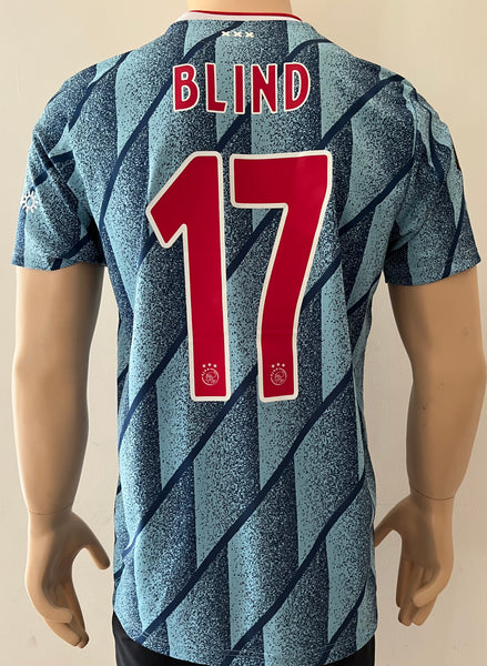 2020-21 Adidas Ajax Amsterdam Away Shirt Daley Blind Eredivisie Aeroready