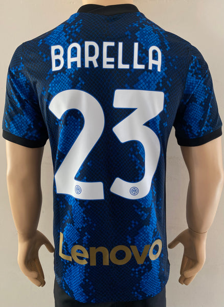 2021-2022 Nike Inter Milan Home Shirt Barella Serie A MVP Dri-Fit BNWT