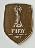 Parche campeón del mundo de clubes 2022 Real Madrid badge player issue wcc sporting iD