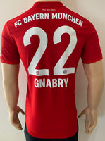 2019-2020 FC Bayern Múnich Player Issue Home Shirt Gnabry Pre Owned Size M