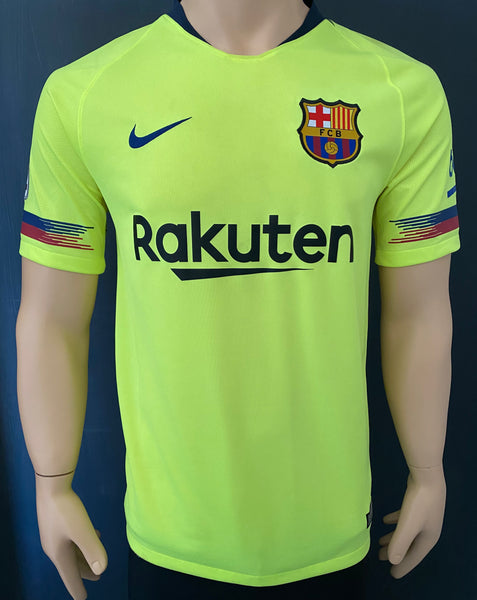 2018 2019 Nike FC Barcelona Away Shirt Dri Fit