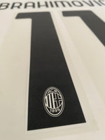 2023-2024 AC Milan Home Shirt Serie A Zlatan Ibrahimović Farewell Name set and Number Stilscreen
