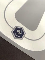 2020-2021 France Home Name Set and Number Kylian Mbappe Euro Monblason
