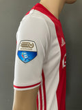 2016-2017 Ajax Amsterdam Home Shirt Eredivisie Klaassen Pre Owned Size M