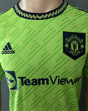 2022-2023 Manchester United Player Issue Third Shirt McTominay Europa League BNWT Size M