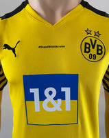 2021-2022 Puma Borussia Dortmund Home Shirt Stand with Ukraine Edition Haaland Drycell BNWT