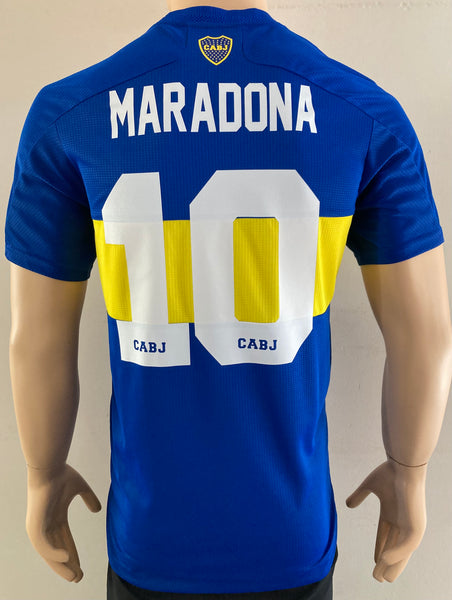 2021 Adidas Boca Juniors Player Issue Home Shirt Maradona HEAT. RDY BNWT