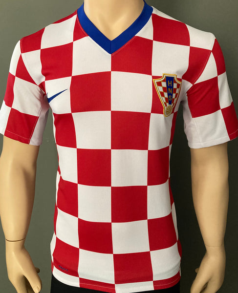 2008 Nike Croatia EURO Home Shirt Nike Fit