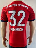 2018-2019 FC Bayern Munich Home Shirt Kimmich Bundesliga BNWT Size M