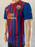 2011-2012 Nike FC Barcelona UCL Home Shirt David Villa Dri-Fit BNWT