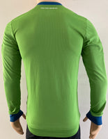 2018 Seattle Sounders Home Shirt Player Issue Long Sleeve MLS Pre Owned Size S