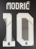 2021 2022 Real Madrid Modric name set away and third player issue UEFA champions league Kings Cup Avery Dennison