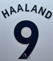 2022 2023 home Manchester City name set number Haaland avery dennison English Premier League