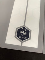 2020-2021 France Home Name Set and Number Kylian Mbappe Euro Monblason