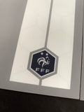 2020-2021 France Home Name Set and Number Kylian Mbappe Euro Monblason