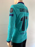 2019 2020 Barcelona Long Sleeve Third Shirt Griezmann Champions League Kitroom Player Issue BNWT