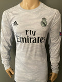 2019-20 Adidas Real Madrid CF Long Sleeve Goalkeeper Shirt Courtois Kitroom Player Issue Champions League Climalite