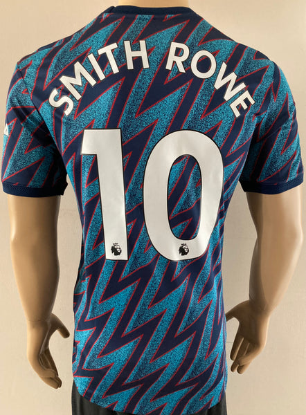 2021-22 Adidas Arsenal FC Player Issue Third Shirt Smith Rowe HEAT. RDY BNWT