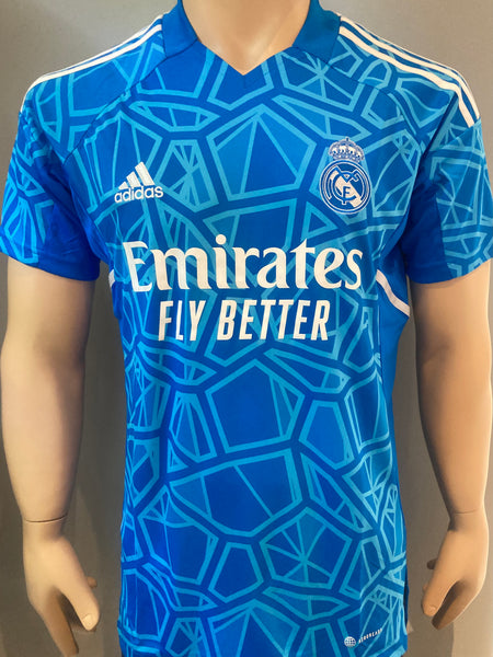 2022-23 Adidas Real Madrid CF Goalkeeper Shirt Aeroready BNWT