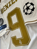 2019 2020 Real Madrid home shirt Benzema player issue authentic clima chill Mint condition size S