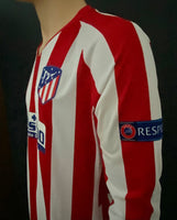 2019-2020 Nike Atlético de Madrid Long Sleeve Home Shirt Joáo Félix UCL Vaporknit Kitroom Player Issue