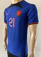 2022 2023 Netherlands Holland Away shirt player issue authentic shirt Frenkie de Jong multiple sizes