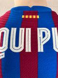 2021-2022 Nike FC Barcelona Player Issue Home Shirt Riqui Puig BNWT