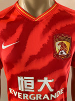 2020 Guangzhou Evergrande Chinese league home shirt nike Dri Fit