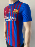 2021-2022 Nike FC Barcelona Player Issue Home Shirt Pedri Spanish Super Cup BNWT