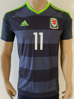 2016 Adidas Wales EURO Away Shirt Gareth Bale Climacool