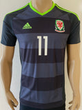 2016 Adidas Wales EURO Away Shirt Gareth Bale Climacool