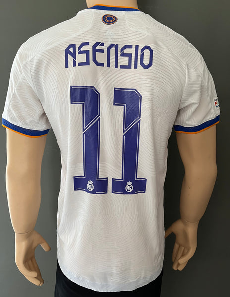 2022 Real Madrid home shirt final 2022 paris kitroom size 4 Asensio player issue