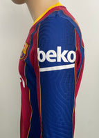 2020 2021 Barcelona home shirt Griezmann long sleeve player issue kitroom king cup