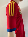 2013 Adidas Spain Confederations Cup Home Shirt Iniesta Climacool