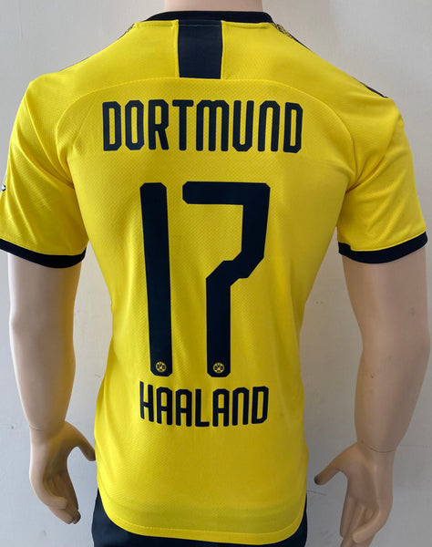 2019-20 Puma Borussia Dortmund Home Shirt Haaland Bundesliga DryCell BNWT
