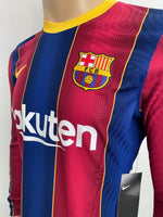 2020 2021 Barcelona home shirt Griezmann long sleeve player issue kitroom king cup