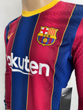 2020 2021 Barcelona home shirt Griezmann long sleeve player issue kitroom king cup