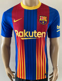 2020-2021 FC Barcelona El Clásico Fourth Shirt Messi La Liga Pre Owned Size S