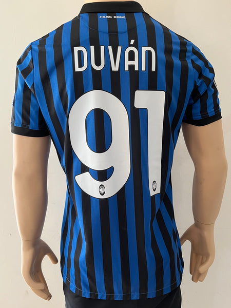 2020-21 Joma Atalanta BC Home Shirt Duván Zapata Champions League