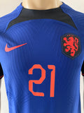 2022 2023 Netherlands Holland Away shirt player issue authentic shirt Frenkie de Jong multiple sizes