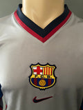 1998 1999  FC Barcelona Centenary Long Sleeve Away Shirt Player Issue kitroom