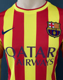2013-2014 FC Barcelona Player Issue Away Shirt Pedro La Liga Dri-Fit