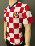 2008 Nike Croatia EURO Home Shirt Nike Fit