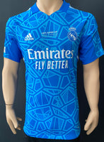 2023 Real Madrid Goalkeeper Shirt Courtois 1 Final Super Copa Europa BNWT Size M